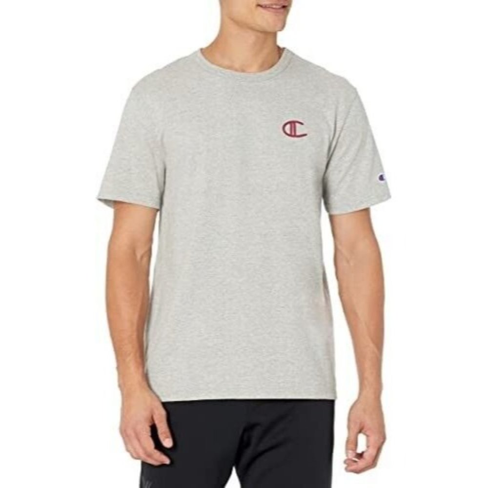 Champion Mens Large L Heritage Cotton Tee Heavyweight Classic Cotton